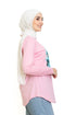 Pink Printed Long - Sleeve Design 19 - Khotwh